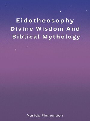 cover image of Eidotheosophy